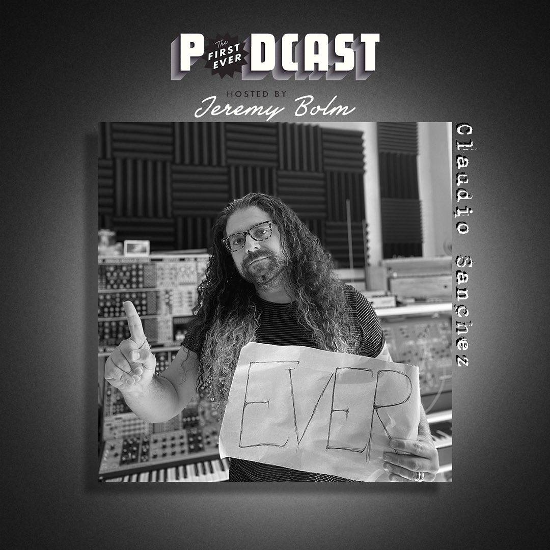 Jeremy Bolm podcast cover in black and white